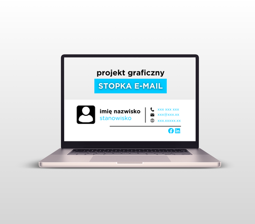 Projekt graficzny - stopka e-mail