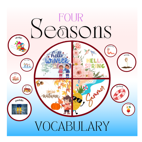 Four seasons vocabulary