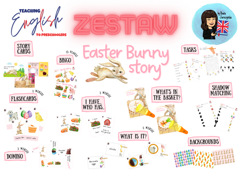 Easter Bunny story SET