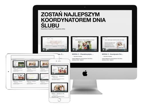 "Koordynator Dnia Ślubu" - KURS ONLINE - cert. papierowy