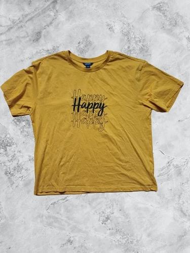 T-shirt 100% bawełna, koszulka unisex happy, koszulka z haftem damska, męska L MONKI