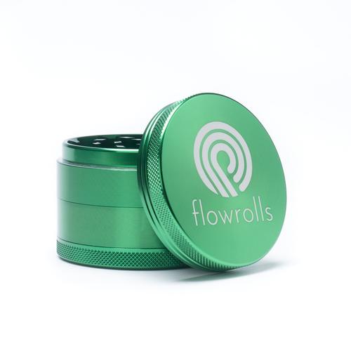 Młynek Flowrolls 63mm 4 części Zielony Grinder