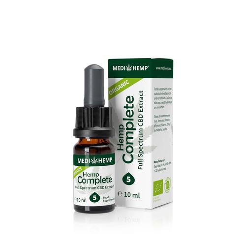 Medihemp 5 Complete Naturalny olejek CBD/CBDa 10 ml BIO Full Spectrum