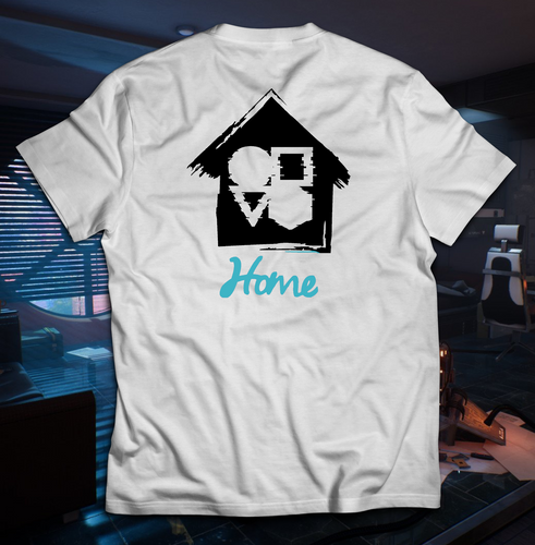 Koszulka "Home Chill" Biała M