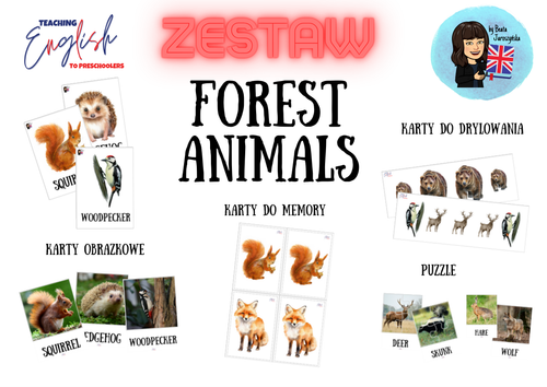 FOREST ANIMALS SET
