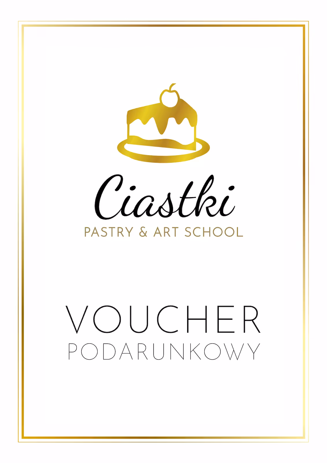 Voucher podarunkowy  Tort od podstaw indywidualne