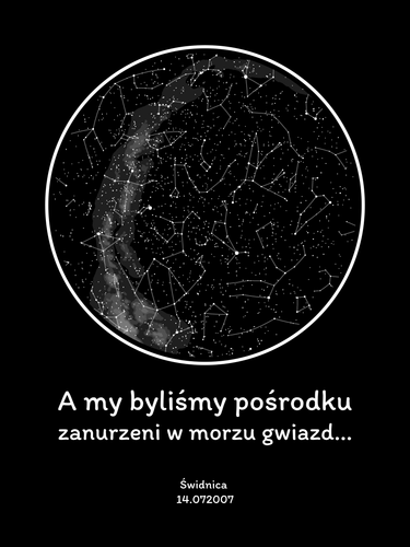 Personalizowana mapa gwiazd (#b1c12c83-5a5a-425c-9772-0f19248e44fd) - produkt cyfrowy