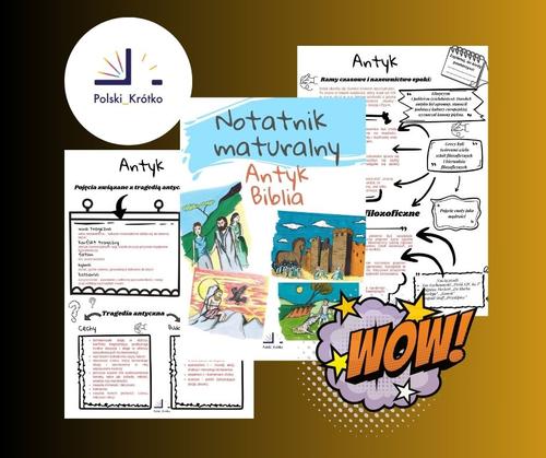NOTATNIK MATURALNY - ANTYK/BIBLIA (ODPOWIEDZI)