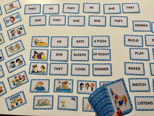 BUILDING SENTENCES 30 VERBS