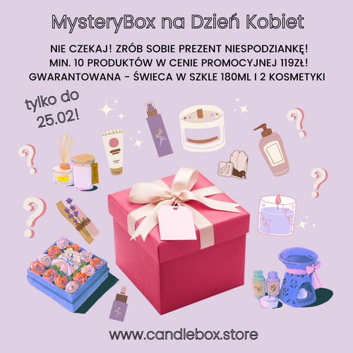 Dzień Kobiet /Zrób sobie prezent! / Mystery Box / zawartość przewyższa wartość zestawu