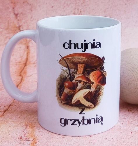 Kubek ceramiczny Sarnodzieło 330 ml Chujnia z grzybnią