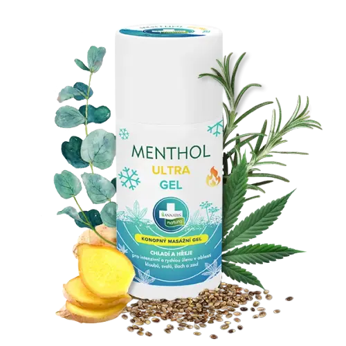 Żel konopny Menthol Ultra 90 ml do masażu Mięśnie i stawy Annabis