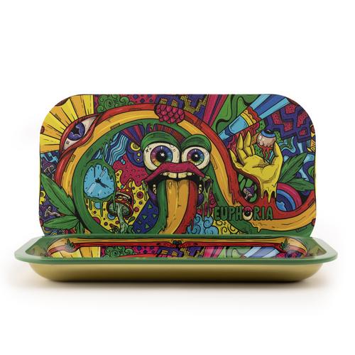 Tacka metalowa Euphoria Vibrant z magnetyczną pokrywką 27 x16 cm