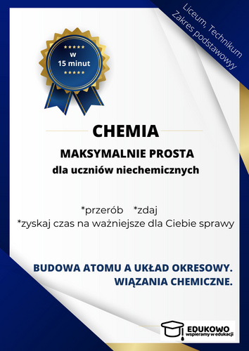 chemia dla uczniów niechemicznych z rozwiązaniami- ATOM i WIĄZANIA