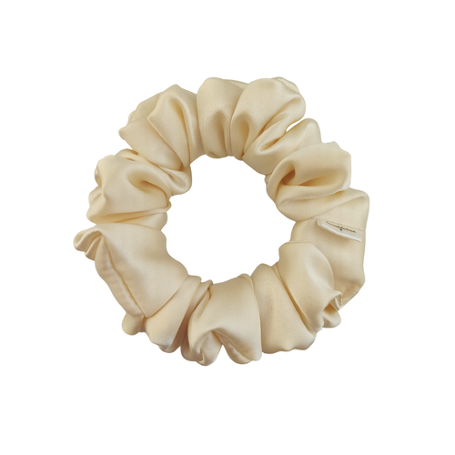 Scrunchie Light Beige Big JEDWAB