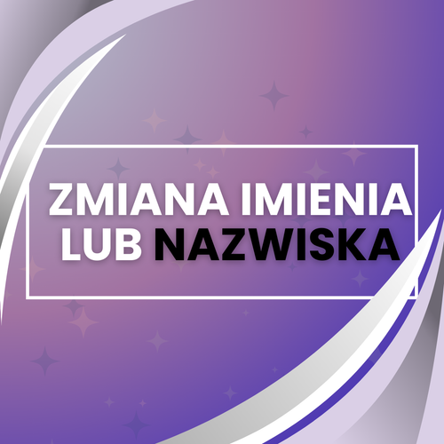 Zmian imienia lub nazwiska