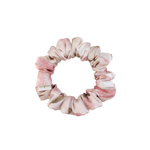 Scrunchie Pink Poppies Standard