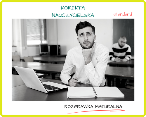 KOREKTA NAUCZYCIELSKA: Rozprawka maturalna: j. angielski