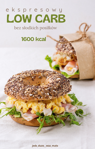 LOW CARB | ekspresowa |1600 kcal | bez słodkich posiłków| wysokobiałkowa