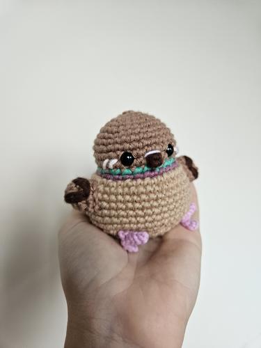 Amigurumi maskotka - Gołąbek TOFFI