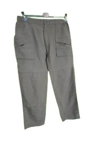 Bojówki Spodnie męskie khaki, brązowe 2w1 długie z odpinanymi nogawkami  XL AVENTURE & MONDE