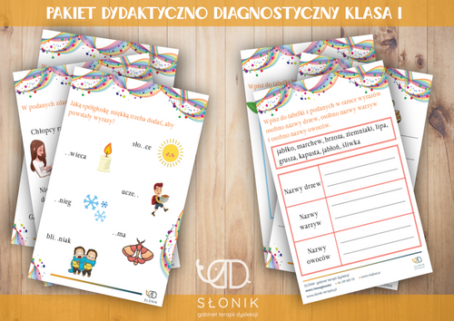 Sklep Slonika / Pakiet dydaktyczno-diagnostyczny. Klasa 1.