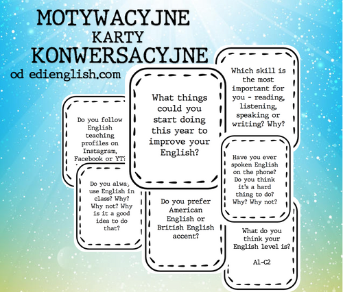 Motywacyjne Karty Konwersacyjne