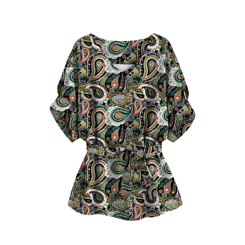 Bluzka typu KIMONO – PAISLEY 4 (1701)