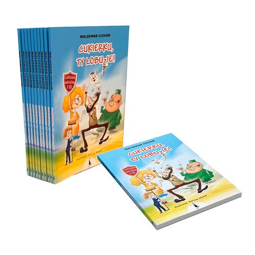Zestaw "Cukierku, Ty łobuzie" 10 sztuk + 1 gratis / miękka oprawa