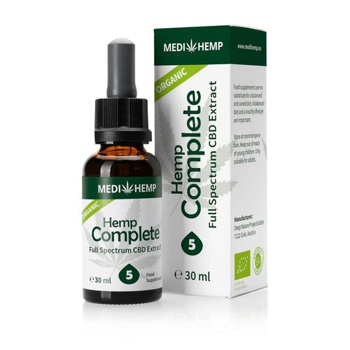 Medihemp 5 Complete Naturalny olejek CBD/CBDa 30 ml BIO Full Spectrum