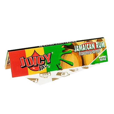 JUICY JAY’S JAMAICA RUM KING SIZE SLIM 32 bibułki