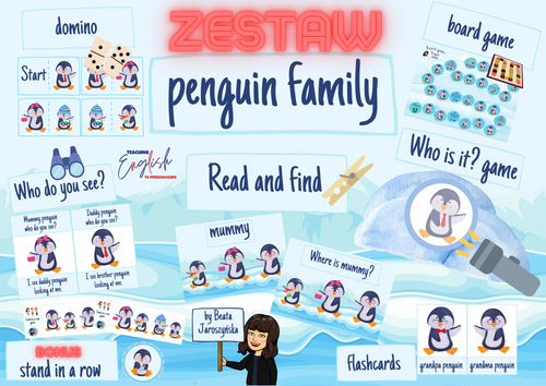Penguin family SET