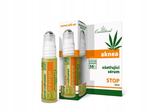 Serum przeciwtrądzikowe z olejem konopnym Aknea 5ml Cannaderm