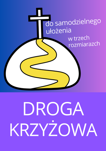 DROGA KRZYŻOWA DO SAMODZIELNEGO SKŁADANIA - JAK PUZZLE