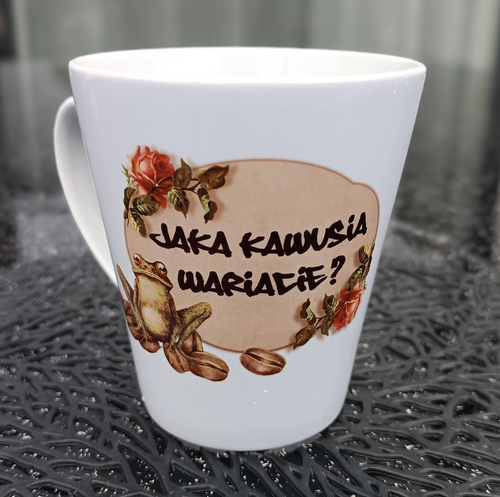 Kubek latte Sarnodzieło Jaka kawusia wariacie 350 ml