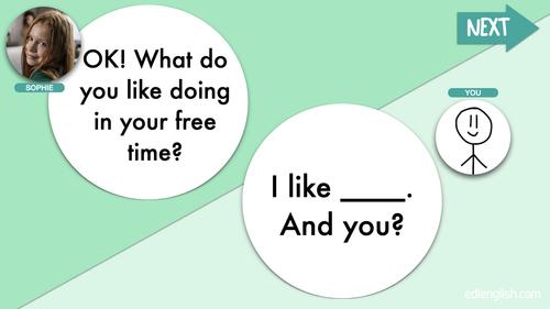 Conversation situations for KIDS