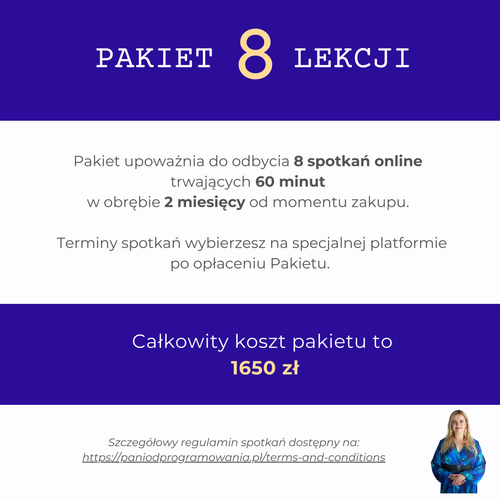 Pakiet 8 Lekcji Programowania w Javie