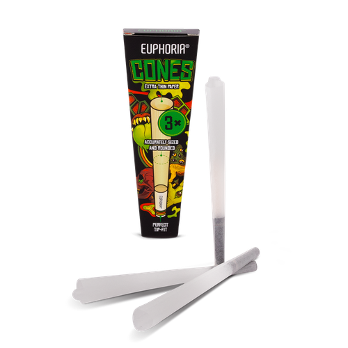 Euphoria Cones Kingsize Slim + Filtry Stożki 3 sztuki