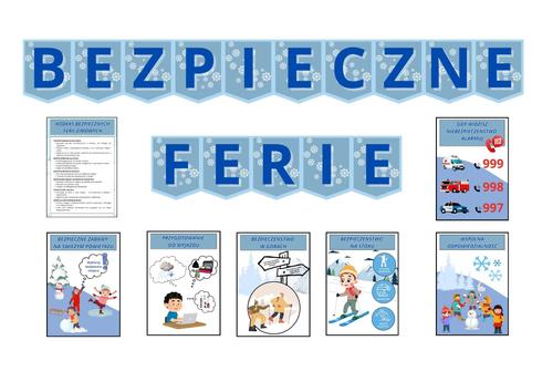 Bezpieczne ferie gazetka pdf