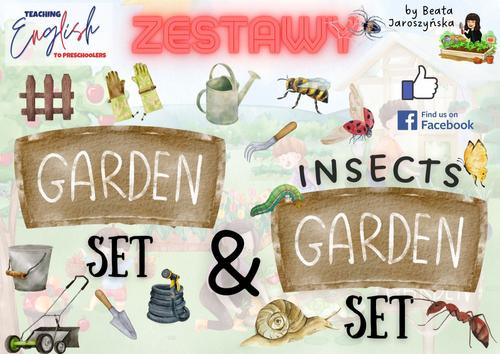Komplet Garden i Insects-Garden Sets