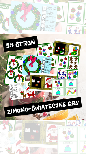 Winter and Christmas GAMES 59 stron