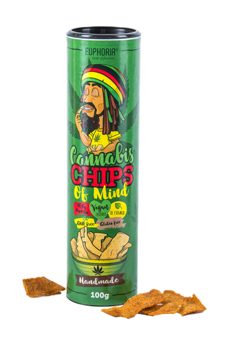 Chipsy konopne Cannabis Chips of Mind 100 g EUPHORIA