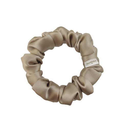 Scrunchie Mocca Standard JEDWAB