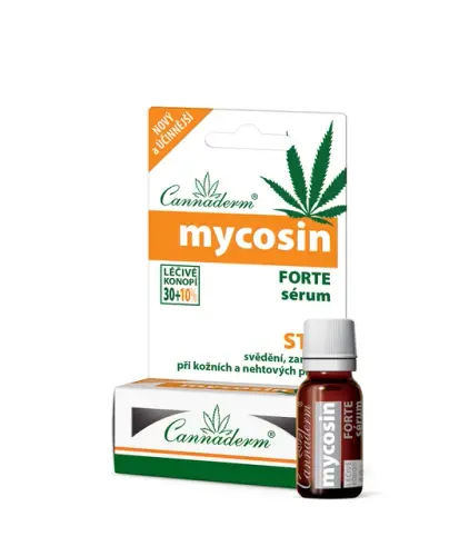 Serum przeciwgrzybicze do suchej i swędzącej skóry stóp Mycosin 12 ml Cannaderm