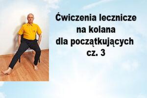 Promocja: Ćwiczenia na stawy kolanowe cz. 3 (poprzednia cena 39,99 zł)