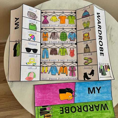 LAPBOOK MY WARDROBE