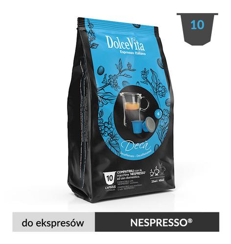 DolceVita Nespresso* bezkofeinowa 10 kapsułek