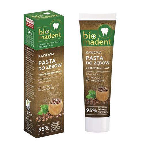 BIO MADENT Pasta do zębów z drobinkami kawy100 ml