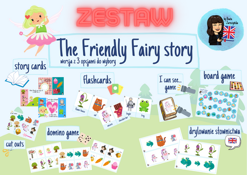 THE FRIENDLY FAIRY STORY set 02