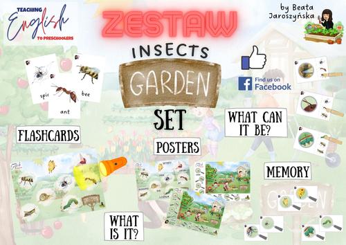 Insects-Garden SET